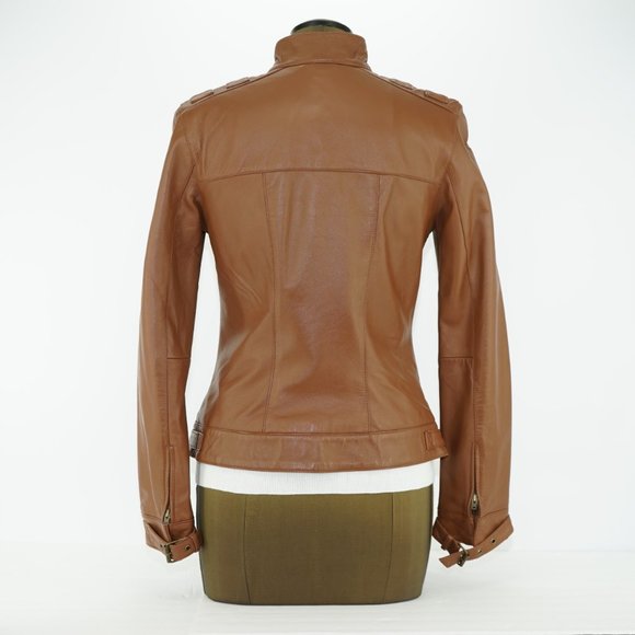 Metro 7 Genuine Leather Moto Jacket - Picture 5 of 16